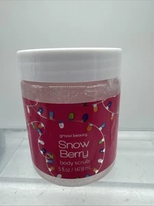 Groovi Beauty Snow Berry Body Scrub Exfoliating Fairy Shower Wash COMBINESHIP - Picture 1 of 3