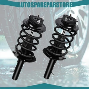 Front Driver & Passenger w/Coil Spring Struts Assembly For 2006 2007 Ford Focus - Foto 1 di 19