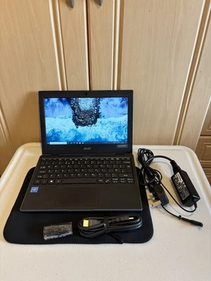 Acer TravelMate B118 Celeron N4020 1.10GHz 4GB RAM 64GB eMMC 11.6in Win10 - Image 1 of 4