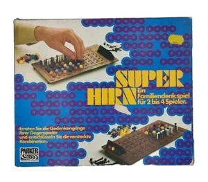 SuperHirn  von Parker - 2 bis 4 Spieler Brettspiel Gesellschaftsspiel Vintage  - Bild 1 von 6