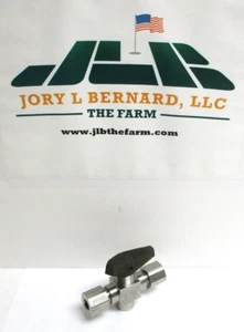 SWAGELOK , SS-H83XPF4 , 1/4" FNPT , 3-WAY SST VALVE , 10,000 PSI , CLEAN-USED - Picture 1 of 3