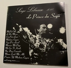 SERGE LEBRASSE Le Prince du Sega CD album (1995) Mauritius orig 1960s recordings - Picture 1 of 3