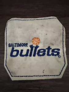 Baltimore Bullets Vintage Embroidered Patch NBA Basketball - Picture 1 of 5