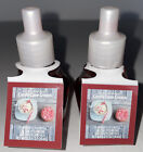 2 Scent Charms Candy Cane Cream Oil Wall Plug Unit Refill