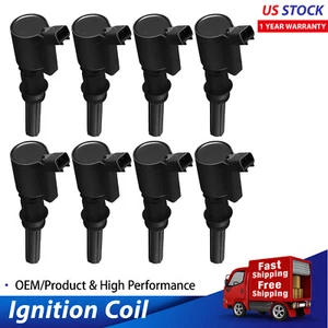 8 Ignition Bobinas Pack DG508 For 2004 Ford F150 Truck - Picture 1 of 7