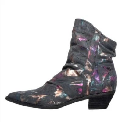 Botas Botín Antelope Peacock Danuta Gamuza Talla 6 37 Nuevas Retro Y2K Foto 1 de 4