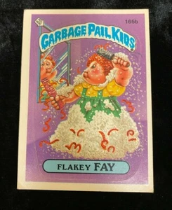 Garbage Pail Kids 165b 1986 Topps FLAKEY FAY - Bild 1 von 3
