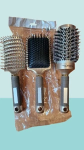 3er Set Haarbürsten Rund Allzweck Haarbürsten Haarpflege Bürste NEU! OVP! - Bild 1 von 1