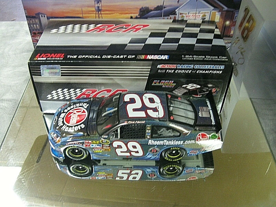 RARO!! 2011 KEVIN HARVICK RHEEM AQUECEDORES SEM TANQUE FLASHCOAT COR STEWART HAAS - Imagem 1 de 4