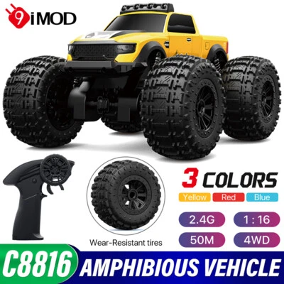 JJRC C8816 1:16 RC Car 4WD 2.4G Off-road Vehicle for Water Land Mountain Road - Bild 1 von 4