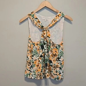 JOIE Damen 100%Seide Top ärmellose Bluse Gr. S - Bild 1 von 7