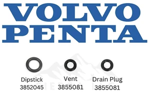 Volvo Penta Outdrive Lower Unit O-Ring Set SX-M, SX-A, DPS-A 3852045 & 3855081 - Picture 1 of 5