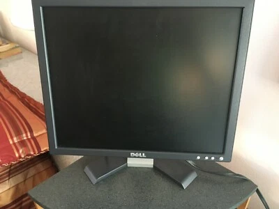 Dell LCD 17" Computer Monitor Flat Screen 1280 x 1024 VGA Model E176FPF - Image 1 of 4