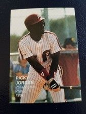 Ricky Jordan Philadelphia Phillies #21 1989 Baseball's Best Two RARE Oddball
