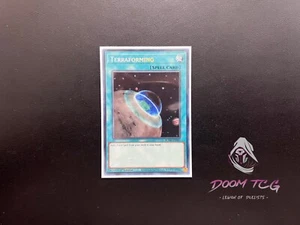 Yugioh! Terraforming BLMR-EN087, VASM-EN013 “SCR” 1st Ed - Picture 1 of 1