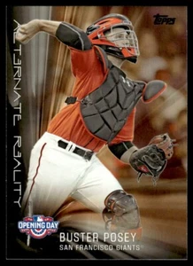 2016 Topps Opening Day Alternate Reality Buster Posey San Francisco Giants - Picture 1 of 2