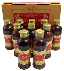 Korean Ginseng Drink Root in Bottle with Honey 4.23 FL. Oz Each - 10 PACK - Picture 1 of 8