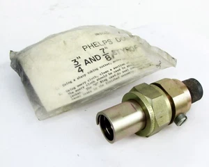 (3) Phelps Dodge - ST34-50NM - Styrofoam 3/4" N Plug Connectors, 50 Ohm RF Coax - Picture 1 of 9