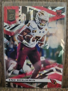 2020 Donruss Elite Eno Benjamin RC Rookie Razzle Dazzle SP #156 Case Hit - Picture 1 of 2