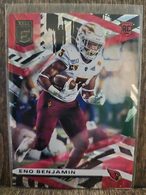 2020 Donruss Elite Eno Benjamin RC Rookie Razzle Dazzle SP #156 Case Hit - Image 1 of 2