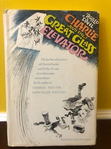 Charlie und der große gläserne Aufzug 1972 Roald Dahl HC/DJ Buch Club Edition - Bild 1 von 9