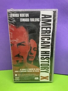 AMERICAN HISTORY X- VHS-A ESTRENAR PRECINTADO DE FABRICA- ENVÍO CERTIFICADO - Imagen 1 de 3