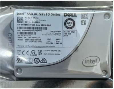 DELL INTEL 480GB S3510 SSD 2.5 inch SATA 6Gb/s SSDSC2BB480G6-Solid State Drive - Image 1 of 4