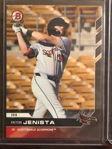 2019 Topps Bowman Next #AFL-44 Greyson Jenista Braves Scottsdale Scorpions - Picture 1 of 2