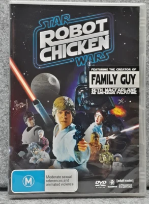 NEW: ROBOT CHICKEN Star Wars Animation Comedy Movie DVD R4 PAL Fast Free Post - Image 1 of 2