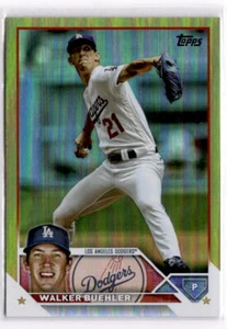 2023 Topps Walker Buehler Gold Foil #391 Los Angeles Dodgers - Picture 1 of 2