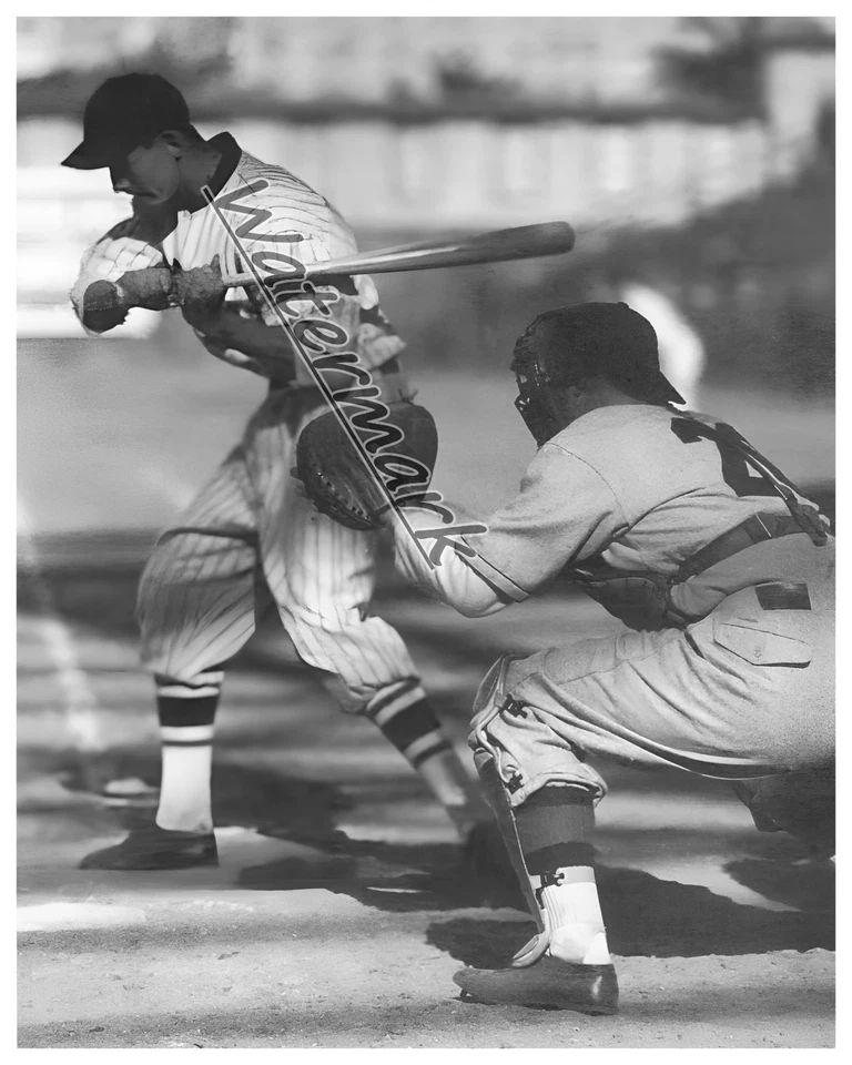 Foto 8 X 10 de los Padres de San Diego PCL de 1930 Ted Williams en el plato Foto 1 de 1