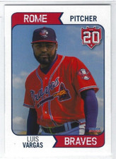 2023 Rome Braves (High A-Atlanta Braves) Luis Vargas