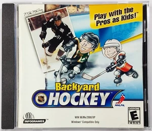 Backyard Hockey (PC CD-ROM, 2002, USA) • COMPLETE/CIB, VERY GOOD, TESTED - Picture 1 of 16