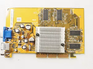 HP ASUS Nvidia GeForce4 5187-2181 V8170 128MB DDR SDRAM Video Graphics Card - Picture 1 of 6