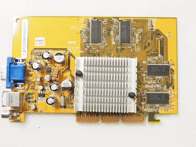 HP ASUS Nvidia GeForce4 5187-2181 V8170 128MB DDR SDRAM Video Graphics Card - Image 1 of 4