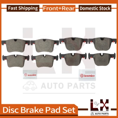 Front & Rear Brembo Ceramic Brake Pads Kit For 2015 BMW 428i xDrive Gran Coupe - Image 1 of 4
