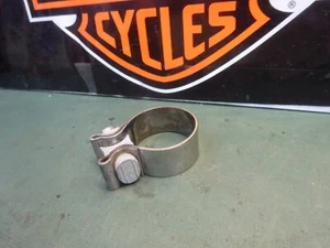 Harley Davidson FXD'S FXSTS BAGGERS XL'S USED OEM 65283-94 Exhaust Muffler Clamp - Picture 1 of 8