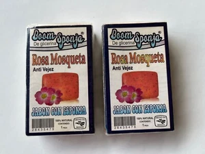 Jabones Boom Sponja Rosa Mosqueta Retrasa Anti Vejez (2er Pack) - Bild 1 von 1