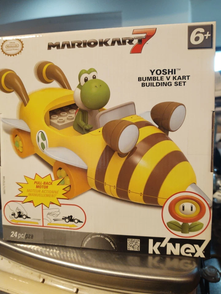 Карт K'nex Nintendo Super Mario Bros. Mario Kart 7 Yoshi Bumble V - Изображение 1 из 2