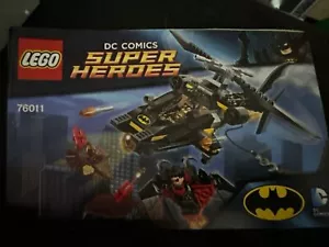 Lego 76011 DC Comics Superhelden Batman Man-Fledermaus Angriffshubschrauber und Batman - Bild 1 von 4