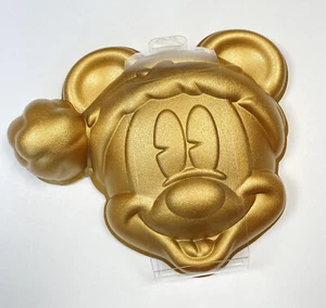 Disney Parks Santa Mickey Mouse Holiday Jelly Aluminum Mold 8" NEW - Picture 1 of 3