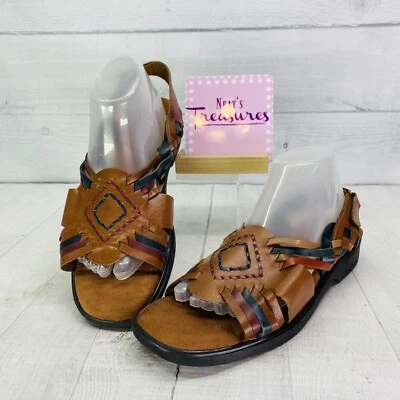 Sandalias Dr Scholls Mujer Confort Correa Doble Air-Pillo Cuero Tostado Talla 11 M Foto 1 de 4