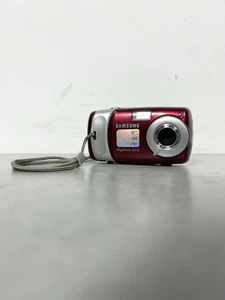 Samsung Digital Camera Digimax A402 4.0MP Red Tested - Picture 1 of 5