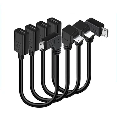 USB Type C Female to Micro USB Male Extension Cable Data Sync Charge Adaptor - Image 1 of 4