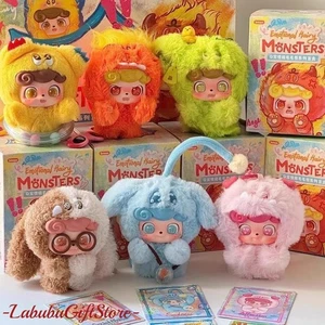 Jotoys Q.kid Emotional Hairy Monsters Plush Blind Box Confirmed Figure Gift - Picture 1 of 15