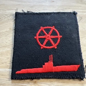 Royal Navy Waterborne Coxswain Badge Patch - Picture 1 of 8