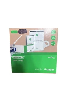 Square D Schneider Electrical Wiser Energy Smart Home Monitor WISEREMZ WZ3 - Bild 1 von 5