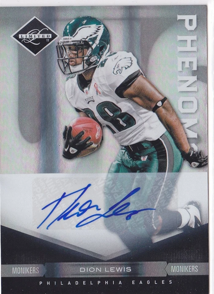 2011 Dion Lewis Limited Phenoms  Auto  RC 120/199    #164 (A5721) - Image 1 of 1