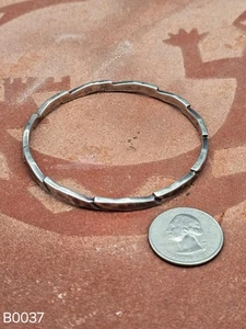 Pulsera Brazalete Vintage Plata Esterlina Firmado Águila 3 Taxco México - Imagen 1 de 3