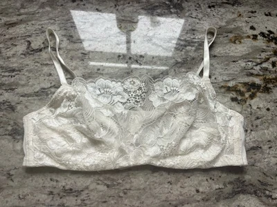 Sujetador de encaje marfil Soma Intimates talla 36B Foto 1 de 4